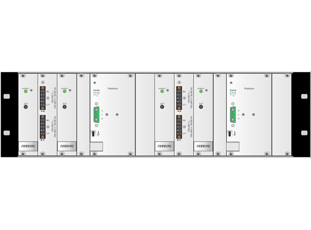 Meinberg Rubidium Clock for IMS 110-240 V AC/AC, Redundant Rubidium